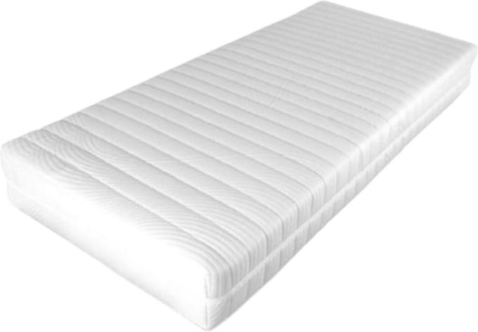 Koudschuim Pocketvering Matras Cool Fresh - 120 x 220 cm dikte c.a. 21 cm