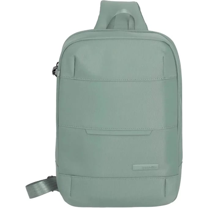 travelite Slingtas Workfloow Cross Over Bag Sage Mintgroen