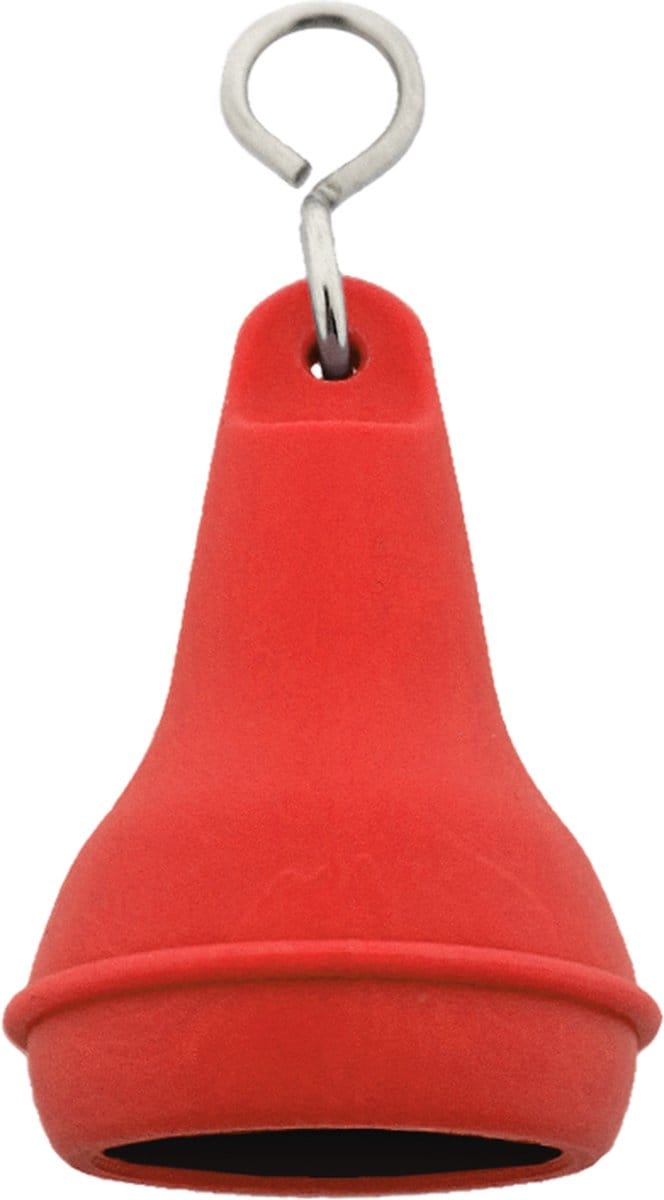 CombiCraft Hotel sleutelhanger Mayfair met open onderkant 41x70mm rood - 5 stuks