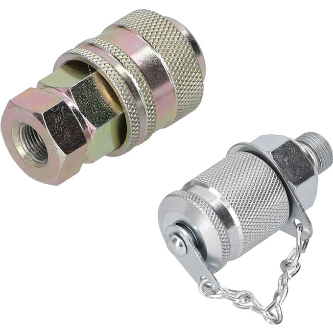 Snelkoppeling Connector Hydraulische Druktest Adapter Industriële Benodigdheden G1 8