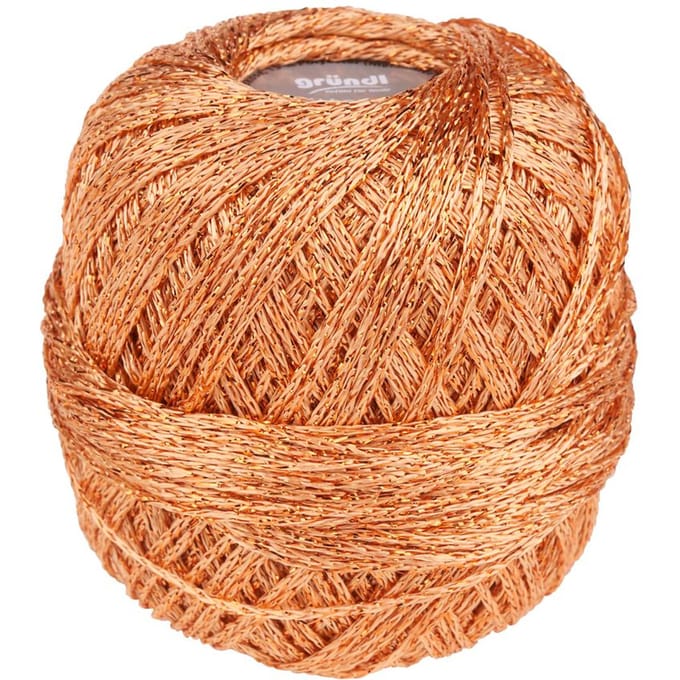 Haakgaren Glitter - Koper