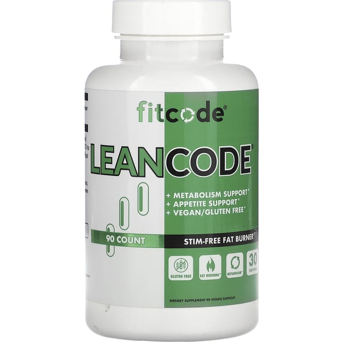 fitcode, LeanCode, 90 gélules végétales