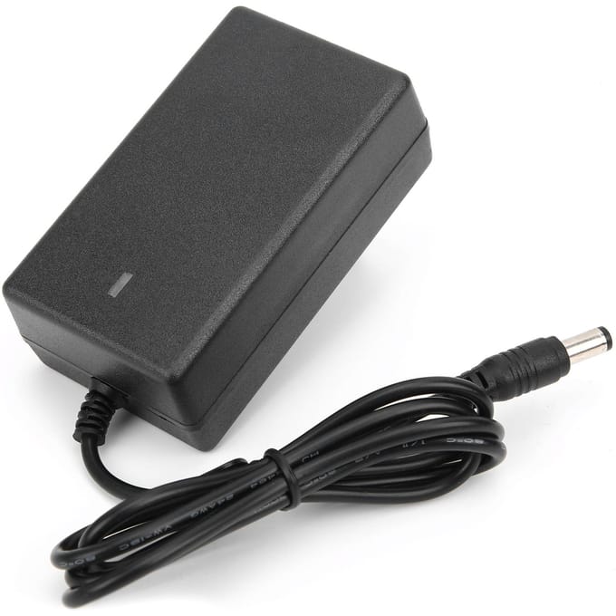 Draagbare Elektrische Scooter Lader 24V 500mA Voeding Adapter gray