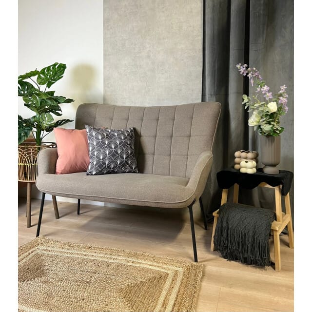 Gek op kussens! Sierkussen loneta mauve | 45 x 45 cm | katoen/polyester
