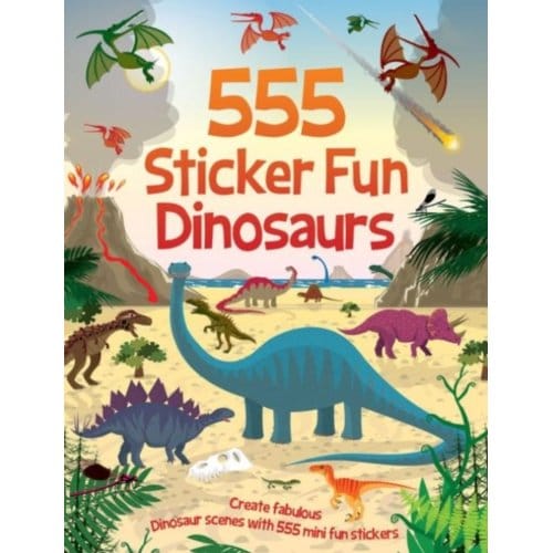 555 Sticker Fun - Dinosaurs Activity Book - 555 Sticker Fun - Oakley Graham
