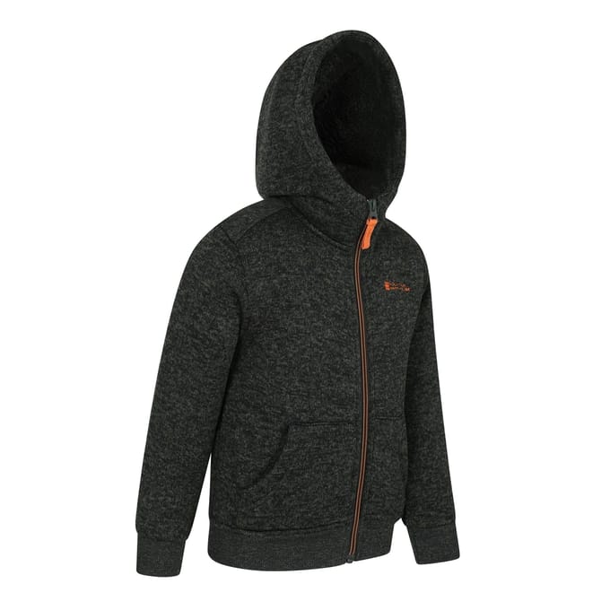 Mountain Warehouse Kinder/Kids Nevis Bontgevoerde Hoodie (Groen)