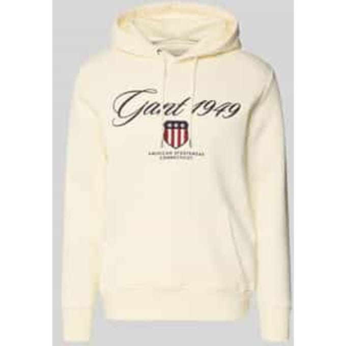 Gant Trui Mini Cable Crew Neck Cream / male