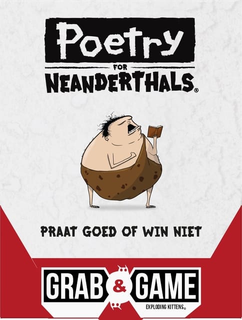 Poetry for Neanderthals - Nederlandstalig Kaartspel