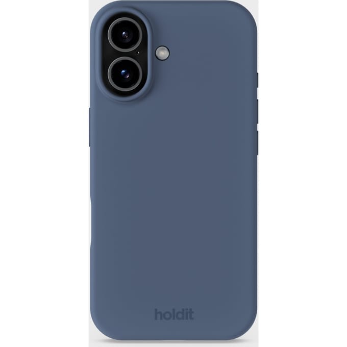 Holdit Silicone Case geschikt voor Apple iPhone 17 - Pacific Blue
