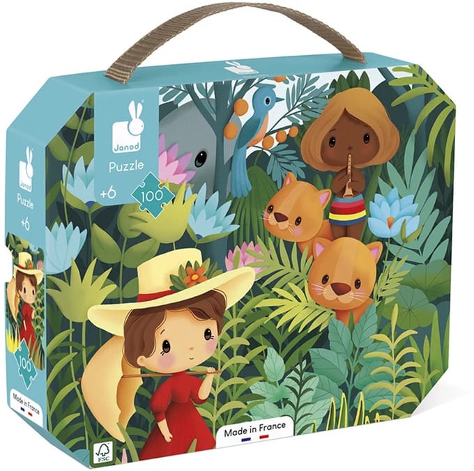 JANOD puzzel Geïnspireerd door Rousseau 6jr+ / 100 stks