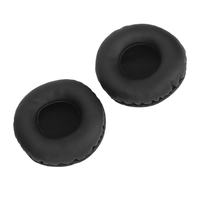 60mm Oorkussens Universeel Verbeteren Bass Vervanging Headset Oorkussens voor Headset Onderdeel black
