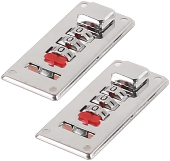 Dailygoods - 2PCS Combinatieslot voor Bagage en Gereedschapskisten