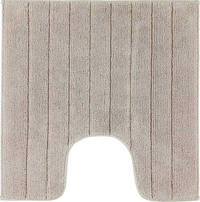 Casilin Luca WC-mat - 59 x 59 cm - Met uitsparing - Antislip - Zand