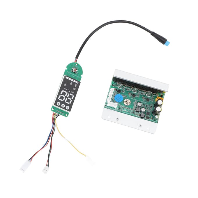 Elektrische Scooter Controller Kit Scooter Controlebord met Dashboard Accessoires voor Mi Electric white