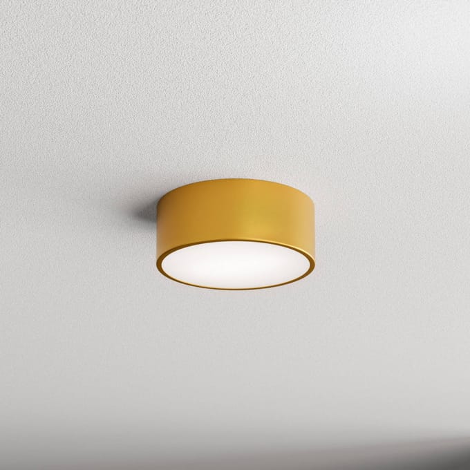 TEMAR LIGHTING Plafondlamp Cleo 200, goud, sensor, IP20, Ø 20 cm, E27