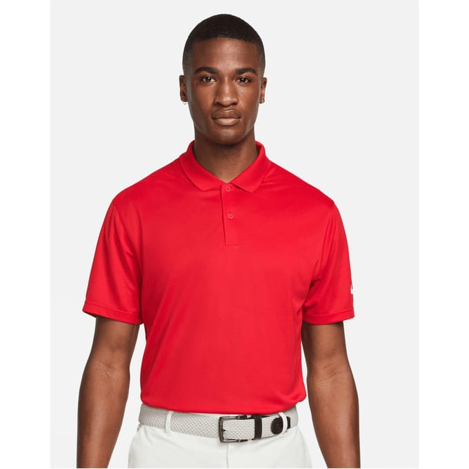 Nike Heren Victory Dri-FIT Poloshirt (Obsidiaan zwart/wit)
