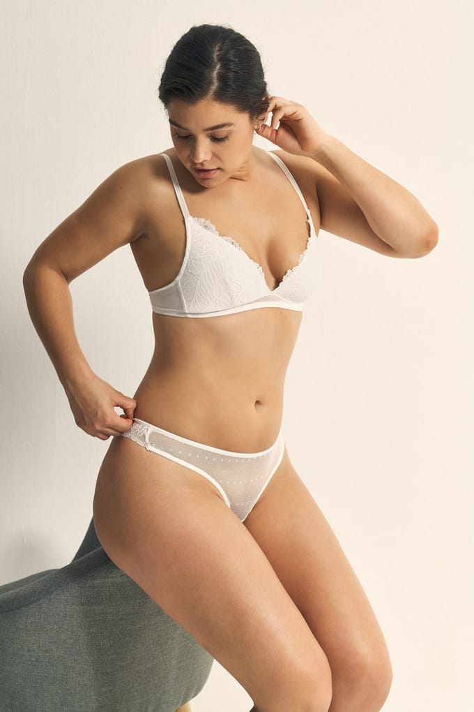 Promise - Pomelo Lingerie Set 3 - maat 80D - Wit