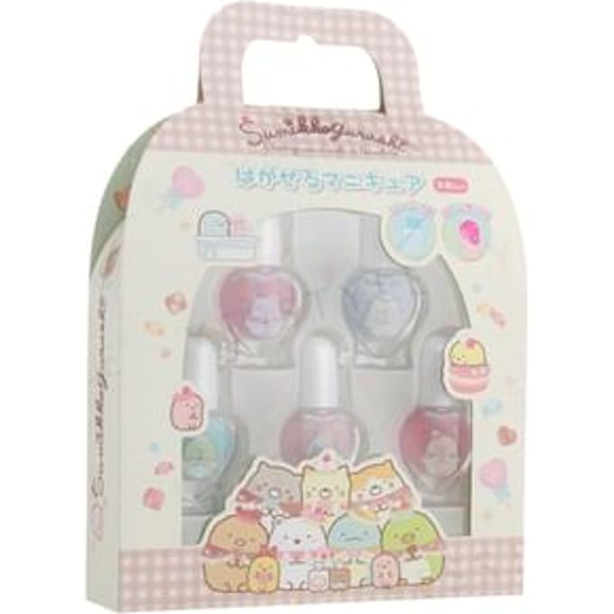 RACE - San-X Sumikko Gurashi Peelable Nail Polish Set 5 pcs