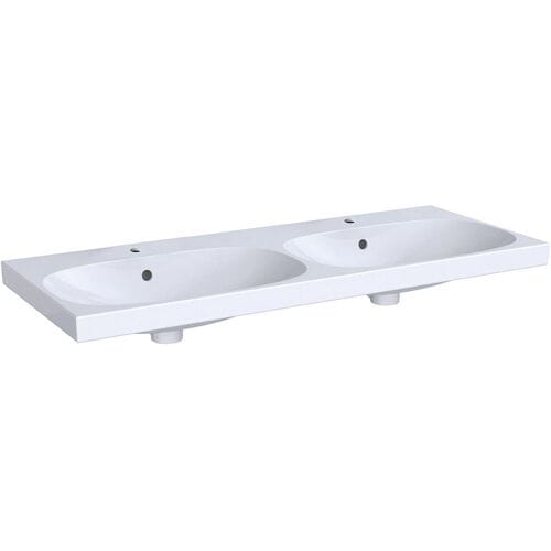 Geberit Acanto double washbasin 120 x 48.2 cm, 500.627.01.2