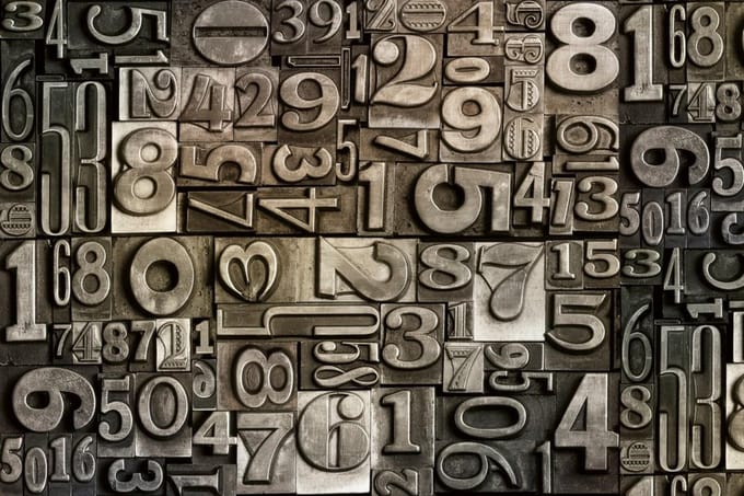 Fotobehang - Typeset 375x250cm - Vliesbehang