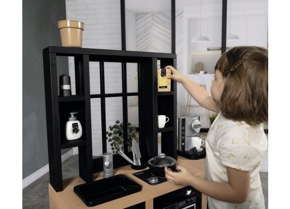 Smoby - Loft Keuken Bruin - Speelkeuken