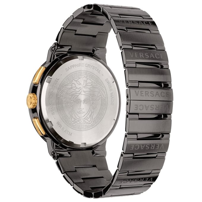 Montres Versace VEZ900521 Greca Logo pour hommes black