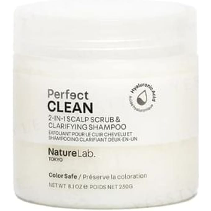 NatureLab Tokyo, Perfect Clean, 2-in-1 Hoofdhuid Scrub & Zuiverende Shampoo, 8,1 oz (230 gram) white