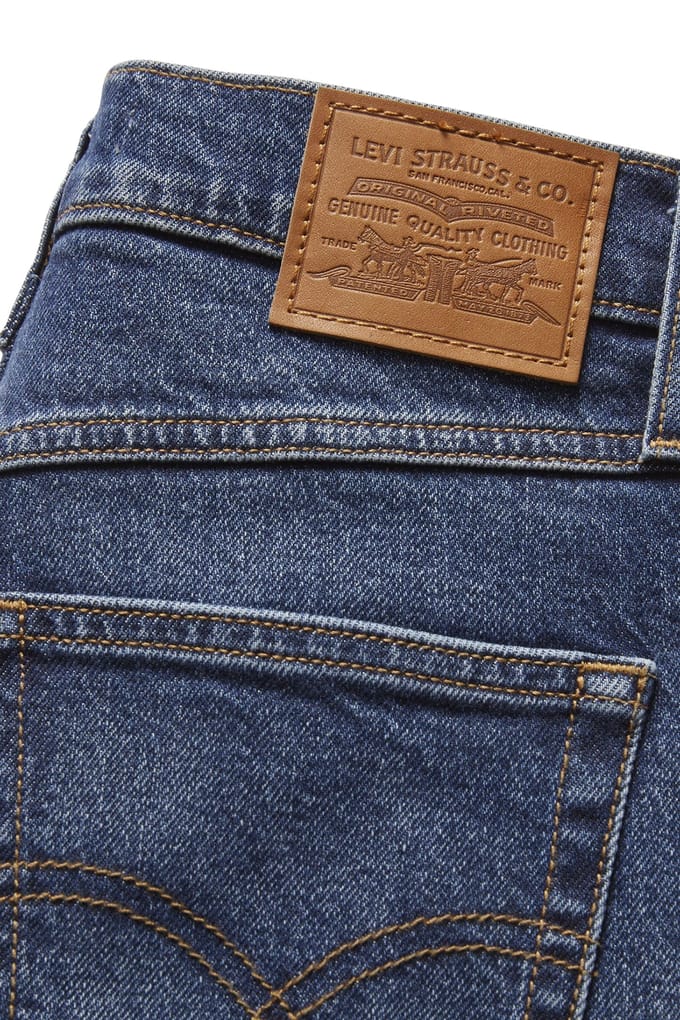 Levi's 80s Mom Jeans Dark Indigo Größe: W29L30 | Straight Jeans Outlet | Damen | Blau
