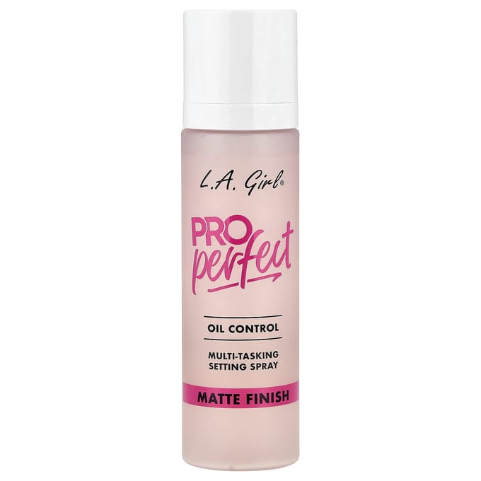 LA. Meisje, Pro Perfect, Multi-Tasking Setting Spray, GFS200 Vervaagend Mat, 105 ml (3.55 fl oz) white