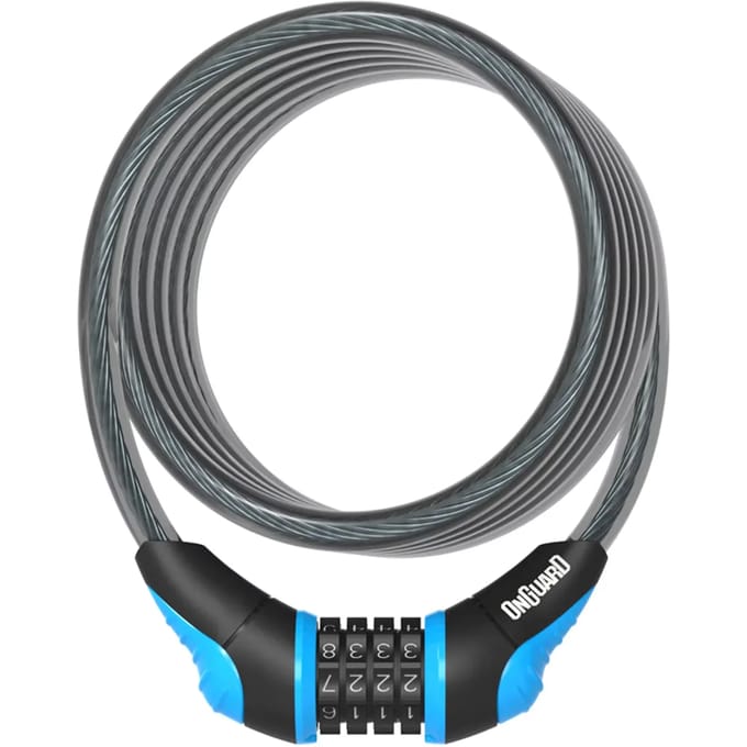 Kabelslot Onguard Neon Coil Combo-180cmx12mm