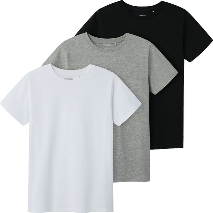 NAME IT - TKMJOX 3P SS TOP NOOS - Jongens - Blouses