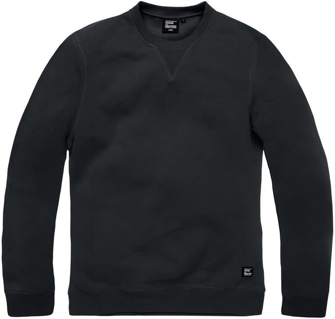 Vintage Industries Sweatshirts - Greeley Crewneck Sweater - S tot 3XL - voor Mannen - zwart