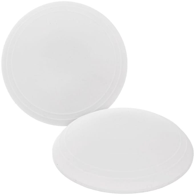 Orion - Deurstopper Set - 6 cm Diameter - 1,3 cm Hoogte - Wit