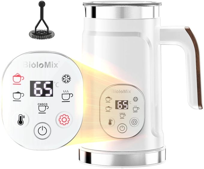 House of Balance Melkopschuimer - 5-in-1 - Multifunctioneel -