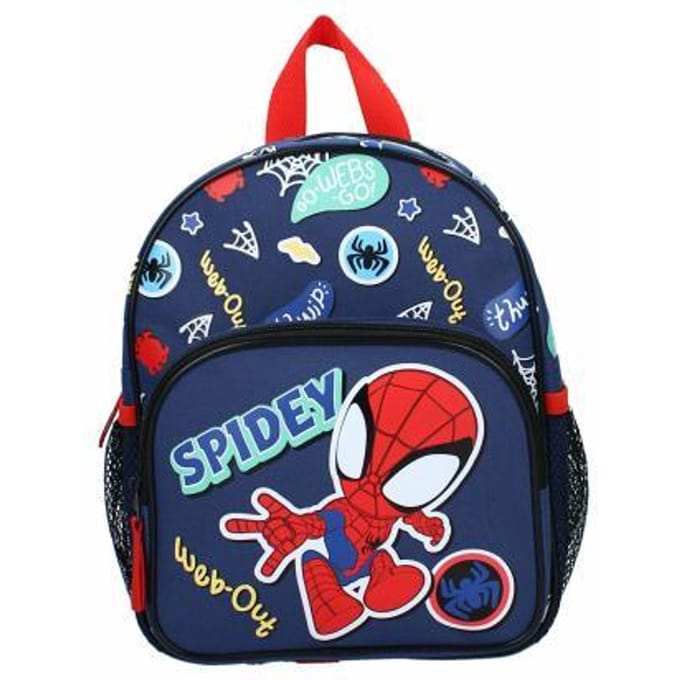 Spiderman Web-Out! Rugzak - Blauw - 29 x 23 x 10 cm