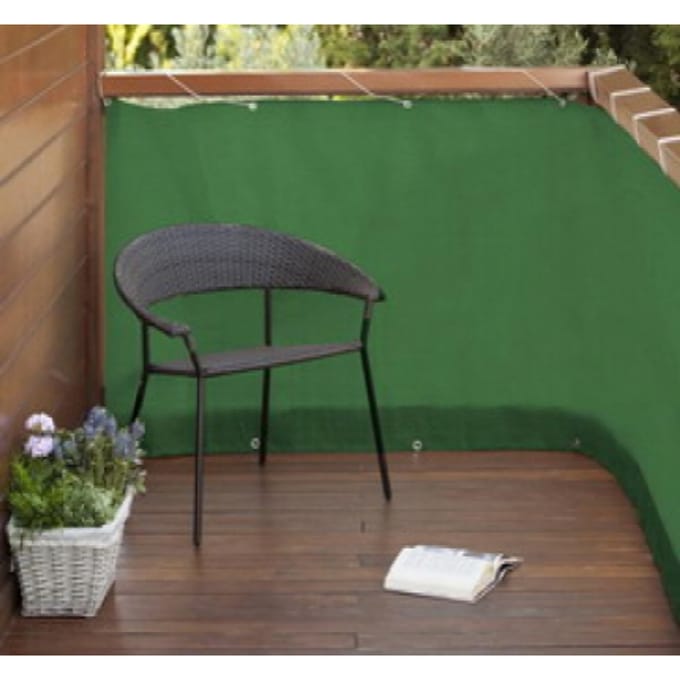 Intergard Balkondoek balkonscherm groen 5 meter