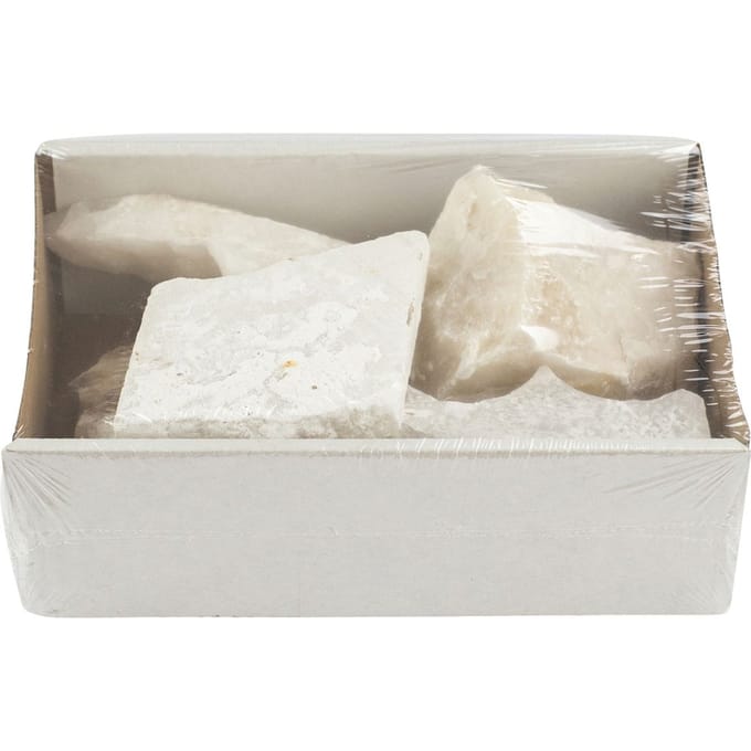 Albast, 1.5 kg, wit-grijs