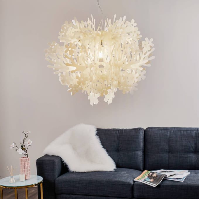 Slamp Fiorella - design-hanglamp wit
