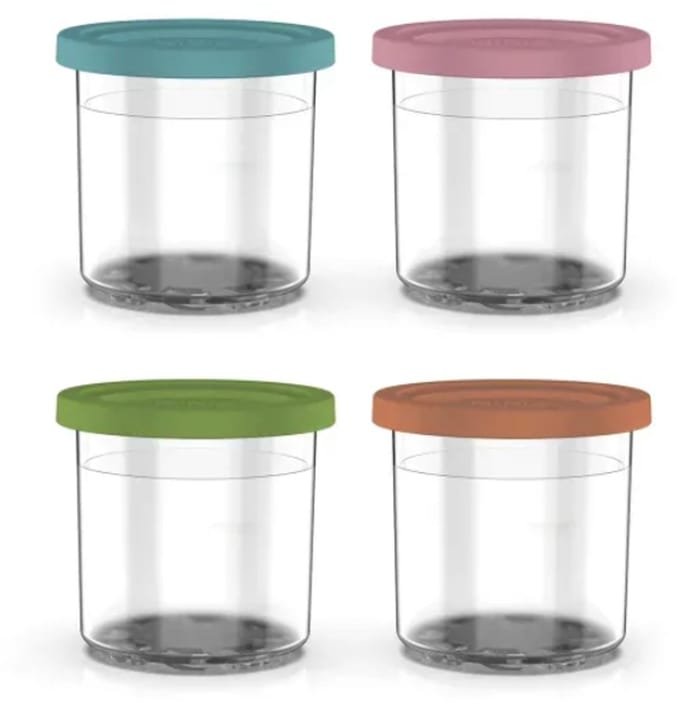 Ninja XSKPNTLID4EUK Voorraaddoos Rond Container Verschillende kleuren 4 stuk(s)