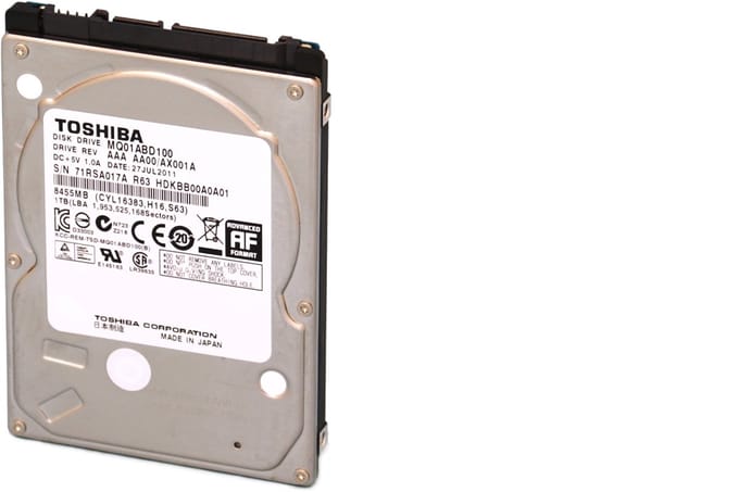 Toshiba MQ01ABD050 500GB - Interne Harde Schijf / 2.5 inch / SATA 2