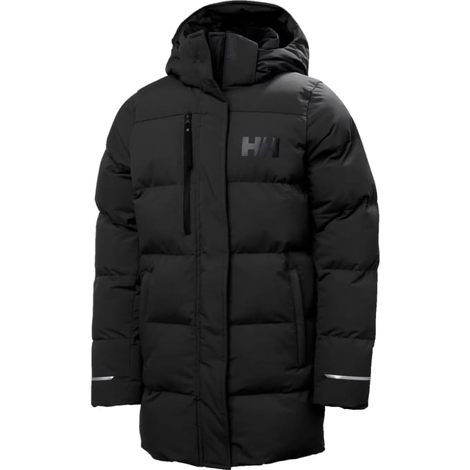 Lange gewatteerde jas met capuchon voor meisjes Helly Hansen Adore