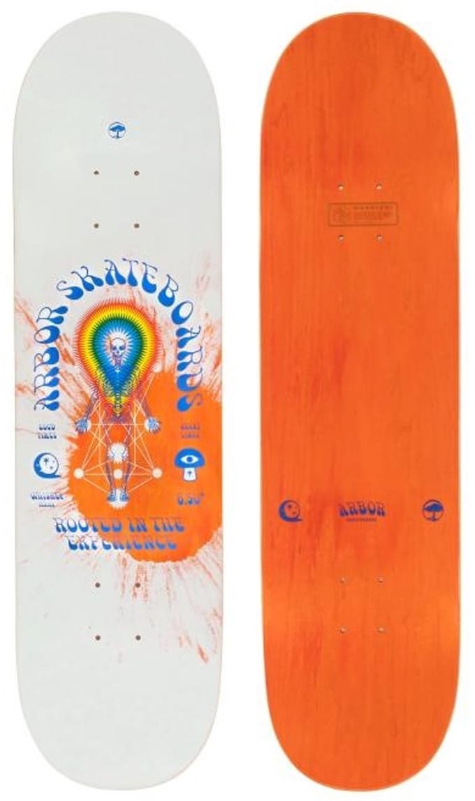 Arbor Skateboard deck Whiskey Experience 8.5