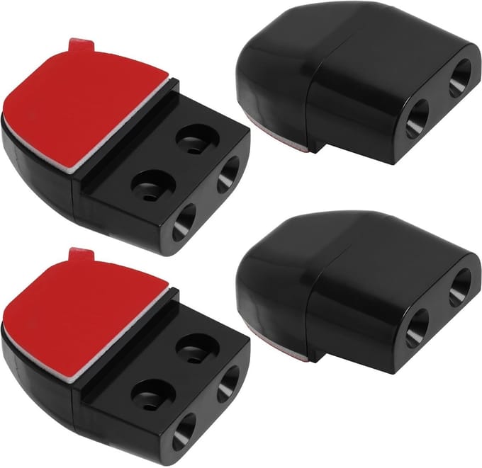 Dailygoods- Deer Warning Whistles Set van 4 - Hoogwaardige Abs