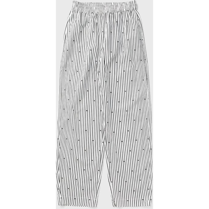 POPLIN TAPERED PANTS