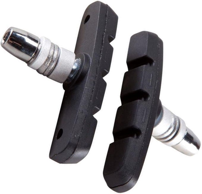 ECOSTARE Remblokjes fiets - remblok rubber - set van 2 - zwart