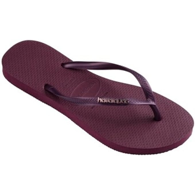 Vrouwenslippers Havaianas Slim Logo Metallic