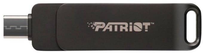 Patriot Memory Rage R550 USB flash drive 1 TB USB Type-A / USB Type-C 3.2 Gen 1 (3.1 Gen 1) Zwart