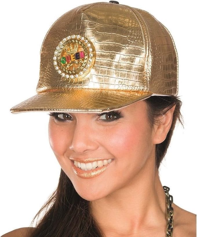 Rubie's Queen Cap Dames Goud