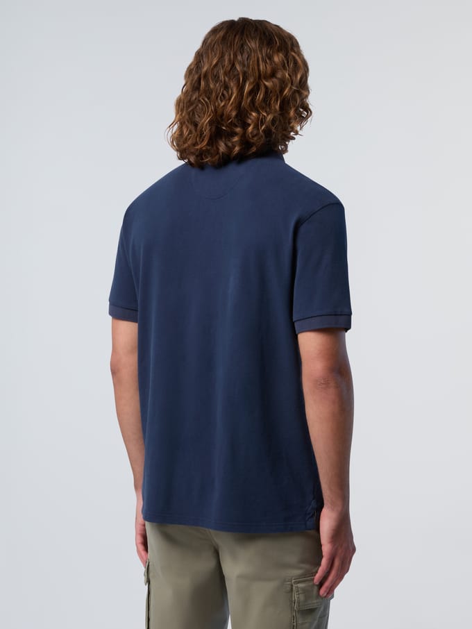 North Sails Polo overhemd Met vintage wassing