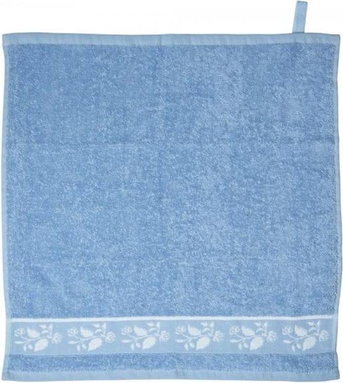 Royal Boch keukendoek fleurs blauw